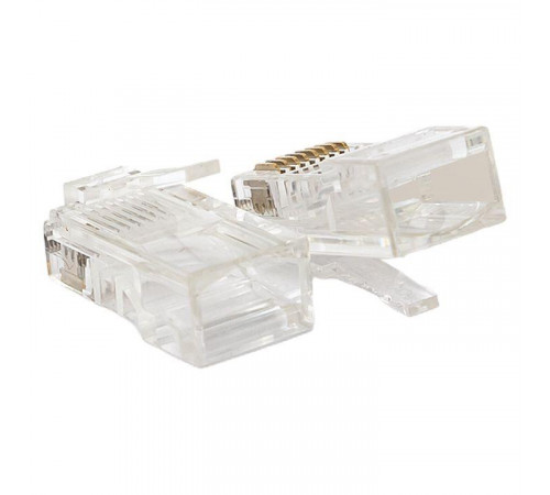 Коннектор RJ45 (8P8C) кат.5E неэкранир. TERACOM универс. (уп.50шт) EKF TRC-PLUG-5EUTP-50