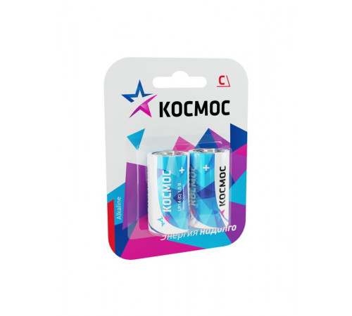 Элемент питания алкалиновый C/LR14 Максимум BP2 (блист.2шт) КОСМОС KOCLR14MAX2BL