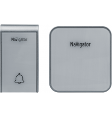 Звонок электрический NDB-D-AC06-1V1-WН NAVIGATOR 80509