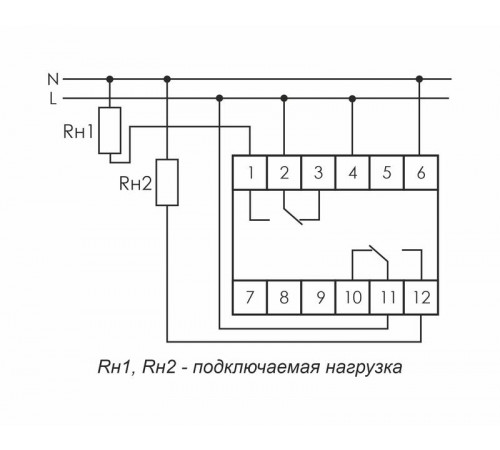 Реле времени PCU-507 2х8А 230В 2п IP20 многофункц. 2 независимых времен. 1 мод. монтаж на DIN-рейке F&F EA02.001.022