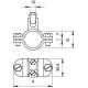 Скоба для труб d30.5мм-33.5мм 952 Z 1 OBO 5052114