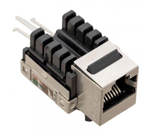 Модуль розеточный Keystone RJ45 кат.5E FTP экранир. 110 IDC 90град. TERACOM PRO EKF TRP-KSTN-SOCK-90D-5EFTP