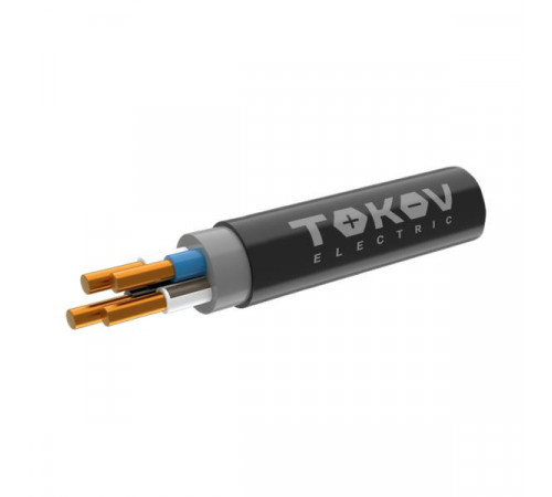 Кабель TOKOV ELECTRIC ППГнг(А)-HF 4х2.5 ОК (N) 0.66кВ (м) ТХМ00409119