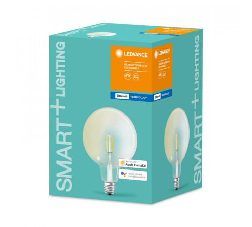 Лампа светодиодная SMART+ Filament Globe Dimmable 60 6Вт/2700К E27 LEDVANCE 4058075208568