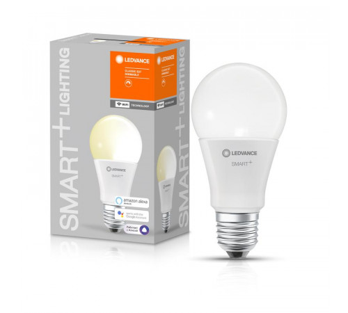 Лампа светодиодная SMART+ WiFi Classic Dimmable 75 9.5Вт/2700К E27 LEDVANCE 4058075485419