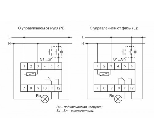 Реле импульсное BIS-411 (230В 16А 1Р монтаж на DIN-рейке 35мм) F&F EA01.005.001