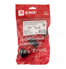 Коннектор кабельный I-образ. разъемный (СМК 5PIN) IP68 FreeTools PROxima EKF cct-smk5