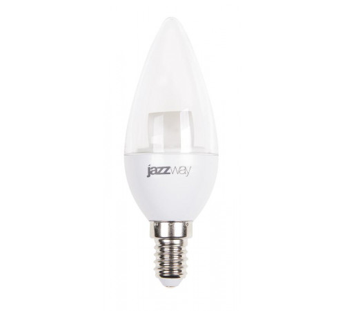 Лампа светодиодная PLED-SP CL 7Вт C37 свеча 3000К тепл. бел. E14 540лм 230В JazzWay 2853097