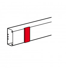 Накладка на стык 40мм для кабель-канала 195х65мм Leg 010800