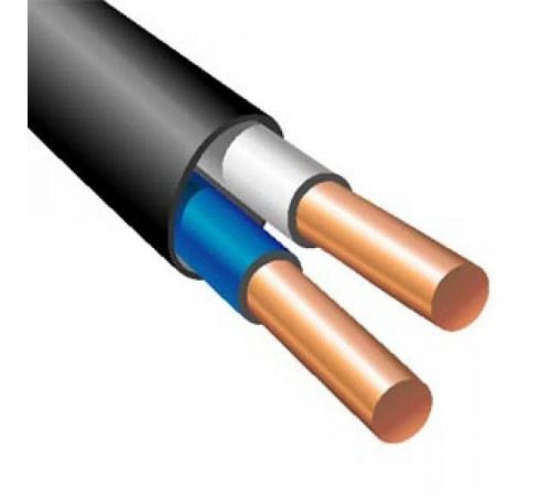 Кабель ВВГ-Пнг(А) 2х1.5 ОК (N) 0.66кВ (уп.100м) ПромЭл 872002747