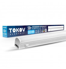 Светильник светодиодный ДБО Т5 5Вт 6.5К IP40 TOKOV ELECTRIC TKE-DBO-T5-0.3-5-6.5K