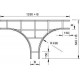 Ответвитель T-образный горизонт. для лестн. лотка осн. 600х110 LT 116 FS OBO 6219276