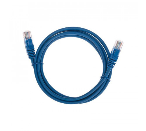 Патч-корд U/UTP CAT 5e RJ45-RJ45 26AWG LSZH син. 1.5м Rexant 02-0104-105