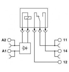 Модуль релейный PLC-RSP-230UC/21 Phoenix Contact 2966537