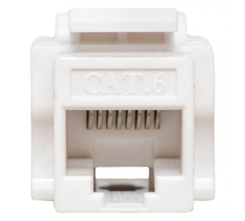 Модуль Keystone RJ45 кат.6 неэкранир. 110 IDC 90град. бел. TERACOM PRO EKF TRP-KSTN-90D-6UTP-WH