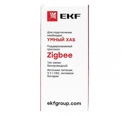 Датчик температуры и влажности умный Zigbee Connect EKF is-th-nd-zb