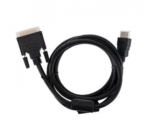 Шнур HDMI - DVI-D gold 1.5м с фильтрами Rexant 17-6303