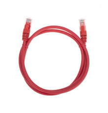 Патч-корд U/UTP CAT 6 RJ45-RJ45 26AWG LSZH красн. 1м Rexant 02-0293-1