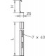 Разделитель для лотка H=60мм L3000 TSG 60 DD OBO 6062327