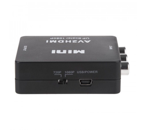 Конвертер 3 RCA на HDMI пластик черн. Rexant 17-6939