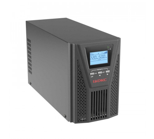 ИБП Онлайн для Small Tower 1000 ВА/900Вт 1/1 2xSchuko EPO USB RS-232 RJ45 3х7А.ч DKC SMALLT1A10S