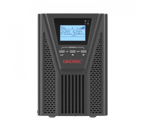 ИБП Онлайн для Small Tower 1000 ВА/900Вт 1/1 2xSchuko EPO USB RS-232 RJ45 3х7А.ч DKC SMALLT1A10S