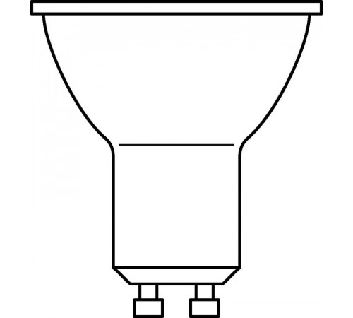 Лампа светодиодная LED Value LVPAR1650 6SW/830 6Вт GU10 230В 2х5 RU (уп.5шт) OSRAM 4058075584891