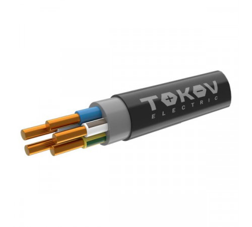 Кабель TOKOV ELECTRIC ВВГнг(А)-LS 5х1.5 ОК (N PE) 0.66кВ (м) ТХМ00407709