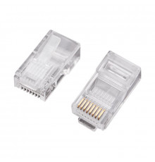 Джек компьютерный RJ45 (8P8C) кат.5E (уп.100шт) Rexant 05-1021