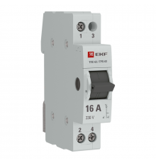 Переключатель трехпозиционный ТПС-63 1P 16А PROxima EKF TPS116