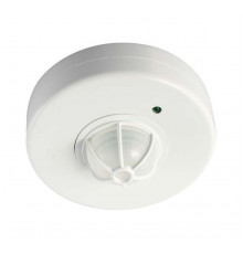 Датчик движения PMS-IR 024 1200Вт 360град. 2-6м IP20 WH JazzWay 5012974