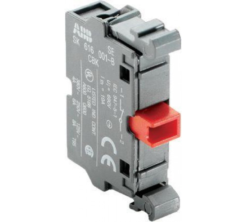 Блок контактов MCB-01 фронт. монтаж 1Н3 ABB 1SFA611610R1010