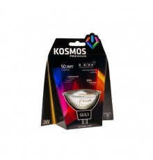 Лампа светодиодная KOSMOS premium 3Вт MR16 GU5.3 230В 3000К Космос KLED3wMR16GU53230v27