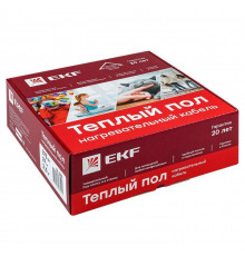 Комплект "Теплый пол" (кабель) 600Вт 43м 4.0кв.м EKF nk-600