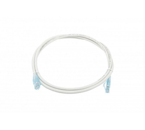 Патч-корд PC-LPM-UTP-RJ45-RJ45-C6-1.5M-LSZH-GY U/UTP кат.6 LSZH 1.5м сер. Hyperline 42237