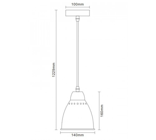 Светильник PL-430S-1 С02 подвес. LOFT 1хE27 60Вт 230В черн. Camelion 13081