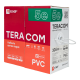 Кабель витая пара U/UTP кат.5E 4 пары solid PVC сер. TERACOM EKF TRC-5EUTP-04PVC-GY-IN3