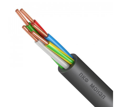Кабель ВВГнг(А)-LS 5х4 ОК (N PE) 0.66кВ (м) Монэл УТ000026123