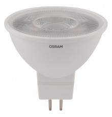 Лампа светодиодная LED STAR MR16 4.2W/830 4.2Вт 3000К тепл. бел. GU5.3 350лм 110 град. 220-240В пластик. (замена 50Вт) OSRAM 4052899981140