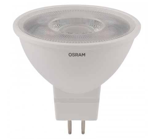 Лампа светодиодная LED STAR MR16 4.2W/830 4.2Вт 3000К тепл. бел. GU5.3 350лм 110 град. 220-240В пластик. (замена 50Вт) OSRAM 4052899981140