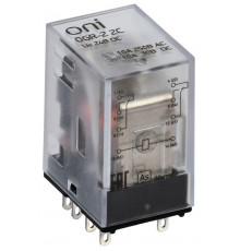 Реле общего назначения OGR-2 2C 24В DC ONI OGR-2-2C-DC24V