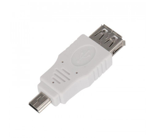 Переходник USB гнездо USB-A - штекер mini USB блист. Rexant 06-0191-A