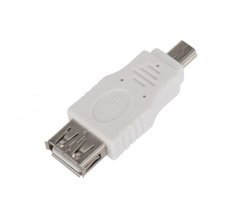 Переходник USB гнездо USB-A - штекер mini USB блист. Rexant 06-0191-A