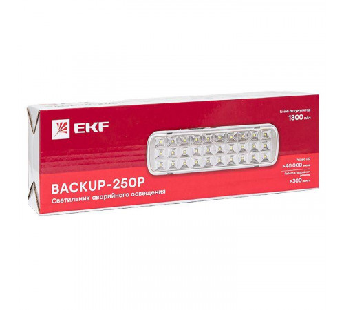 Светильник аварийного освещения BACKUP-250P пост. действия LED PROxima EKF dpa-103