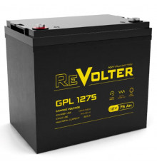 Аккумулятор 12В 75А.ч REVOLTER GPL 1275