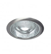 Светильник Downlight 226 03 06 2х26Вт E27 кругл. встраив. для компакт. люминисц. лампы со стеклом никель ИТАЛМАК IT8145