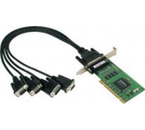 Плата мультипортовая для шины Universal PCI (с поддержкой PCI и PCI-X) CP-104UL-DB9M MOXA УТ0030040