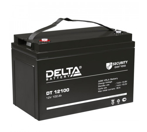 Аккумулятор ОПС 12В 100А.ч Delta DT 12100