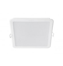 Светильник светодиодный 59451 MESON 105 9Вт 30K WH SQ recessed Downlight PHILIPS 915005747401