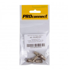 Разъем F-Разъем RG-6 (уп.5шт) PROCONNECT 05-4003-6-9